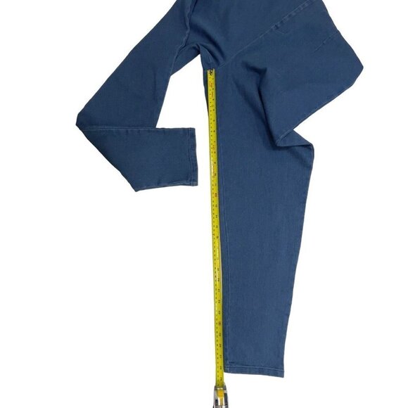 NEW LOOK‎ Women's Strapless Stretch Denim Jumpsuit Large Skinny Ankle Zipper NWT - Picture 16 of 16